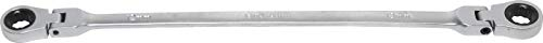 BGS 1541-12X13 | Double Swivel Head Ratchet Wrench | 12 x 13 mm