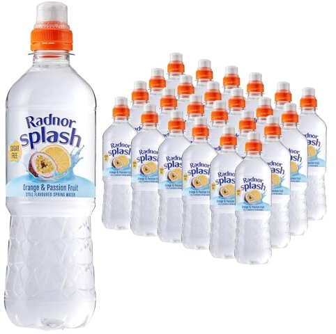 Radnor Splash Orange & Passion Fruit Sugar Free Flavoured Water Multipack 24 x 500ml
