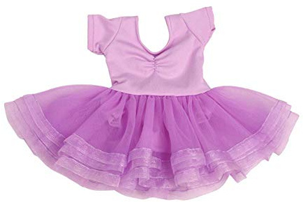 DUORUI Puppenkleidung Ballettkleid Outfit Spitze für American Girl Doll 18 Zoll