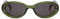 KOMONO Ana Fern Unisex Oval Bio-Nylon-Sonnenbrille für Damen und Herren mit UV-Schutz und kratzfesten Gläsern