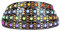 SEZO WS2812B ECO 1M 100LEDs DC5V Einzeln Adressierbaren LED Streifen Individuell SMD5050 100 Pixel Traumfarbe Programmierbar LED Lichtband Strip Flexible IP30 Nicht Wasserdicht Schwarz PCB(WS2812E)