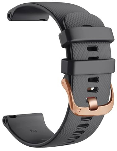 IOTUP 18 20 22mm Smart Watch Ufficiale Cinturini Per Garmin Venu 2 Cinturino In Silicone Per Garmin Venu 2S SQ Braccialetto Cinturino, 22mm Universal, agata