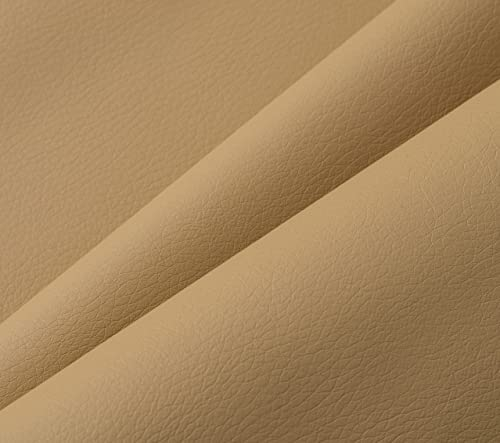 IPEA Kunstleder Nussbaum für Dekor und Beschichtung 140 x 50 cm - Made in Italy - Kunstleder für Sofas, Stühle, Kleidung, Accessoires - Polsterstoff Bezugsstoff Lederoptik - Halben Meter