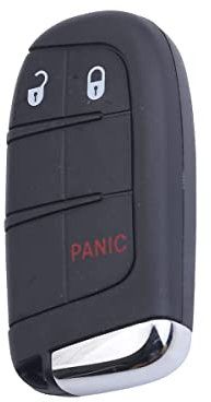 DUNSIHUI M3N-40821302 Portachiavi auto Keyless 68417820AA Telecomando di ingresso 433MHZ 3 pulsanti Sostituzione per 2017-2020 Bussola Portachiavi 68250335AB