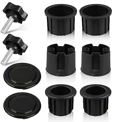 Savita 10pcs Accessoires Parasol, Accessoires Pied Parasol Umbrella Stand Parts pour Support Extérieur Manchon Stabilisateur de Base Table de Patio Terrasses de Balcon