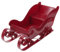 Veemoon Christmas Santa Sleigh Holiday Decoration Santa Sleigh Basket Candy Dish Bowl Server Table Top Christmas Table Shelf Decors Red