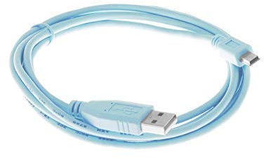 Cavo USB 2.0 compatibile per console Cisco USB-A-maschio a cavo Mini-B, 1,8 m