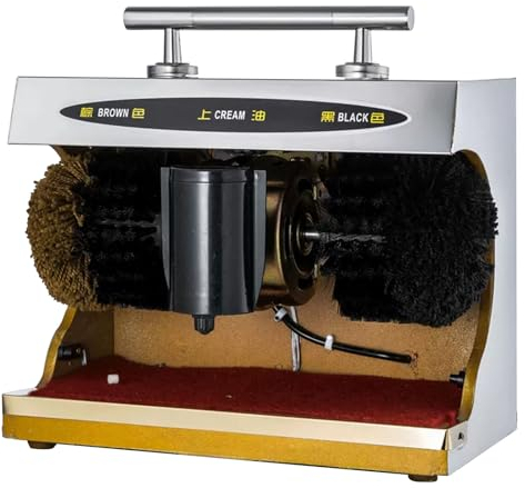Miuxe Cireuse À Chaussures, Cireuse À Chaussures Automatique, Induction Automatique, Électrique, Titane, Hôtel Commun 220V Portable