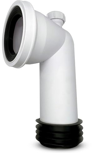 CranPlas | Reliable Toilet Waste Pipe Connector with 32mm Outlet | Leak-Proof & Durable | Easy Installation | Universal UK Fit | Trusted Brand