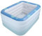 aqxreight Verdickter Aufblasbarer Swimmingpool, Faltbarer Tragbarer Rechteckiger Aufblasbarer Pool mit Baumwoll-Bodendesign, PVC-Badewanne für und Erwachsene, Praktisch für den (1,4