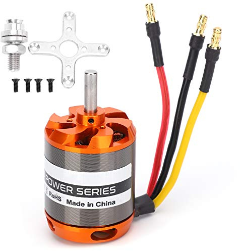 MechKit RC Brushless Motor D3548, Metall Ferngesteuertes Flugzeug Bürstenloser Motor Ersatz für RC Starrflügel Flugzeug (1100KV)