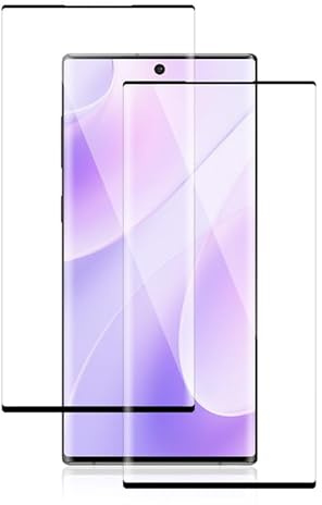 2 Stück Schutzglas für Panzerglas Samsung Galaxy Note 10 Panzerfolie | Anti-Fingerprint Folie für Schutzfolie Samsung Galaxy Note 10 Displayschutz, Volle Abdeckung Schutz Glas