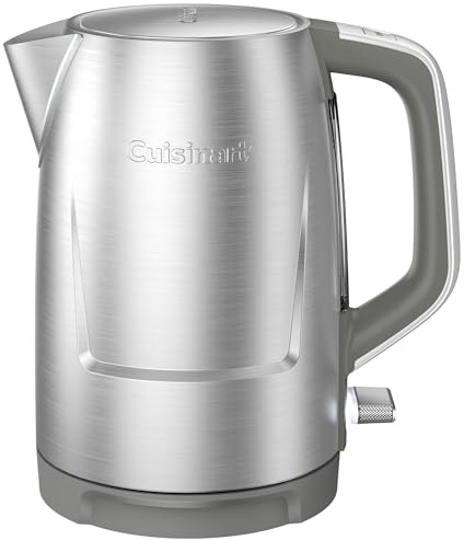 Cuisinart Core Collection Kettle | 1.7L Double-Walled | BPA-Free | Rapid Boil | Stainless Steel Interior |Stainless Steel Exterior
