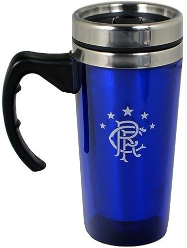 Rangers FC Travel Mug (One Size) (Blue/Silver)