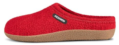 Giesswein Veitsch Hausschuhe Unisex Erwachsene - Schurwolle Pantoffeln | Anatomisches Wechselfußbett & Naturkautschuk-Laufsohle – Indoor & Outdoor Slipper für Zuhause & Terrasse