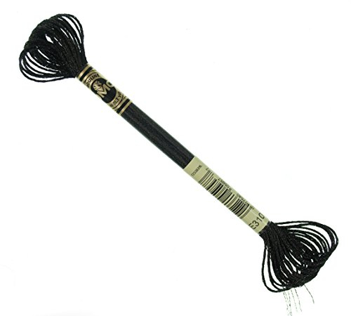 DMC DMC 16082 Lichteffekte Stickgarn 8,7 Yards-Ebony