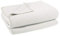 Soft-Fleece-Decke – Polarfleece-Decke mit Häkelstich – flauschige Kuscheldecke – 110x150 cm – 010 offwhite – von 'zoeppritz since 1828', 103291-010-110x150