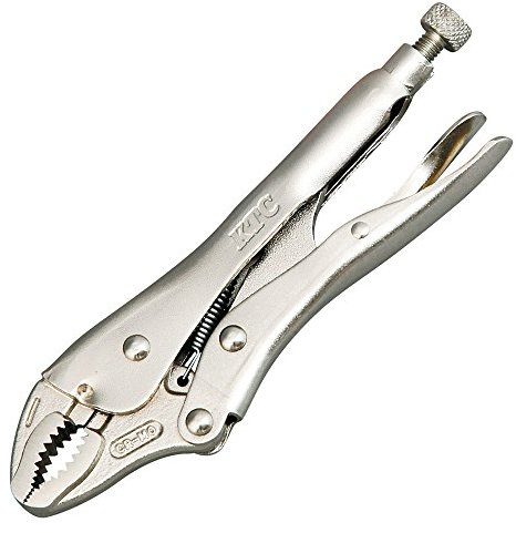 KYOTO TOOL (KTC) Locking Pliers Curved Chin (with Wire Cutter) 100WR