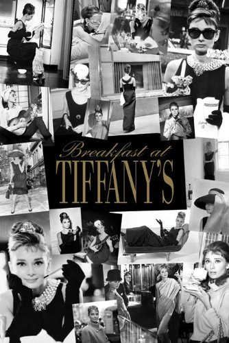 Unbekannt Audrey Hepburn – Breakfast at Tiffany 's – 61 x 91.5 cm zeigt/Poster