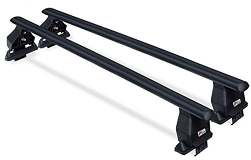 Barras portaequipajes de acero para Volkswagen Passat (B5.5) 4 puertas (modelos desde 2001 hasta 2005)