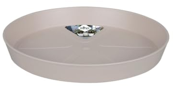 Elho Loft Urban Saucer Round Sottovaso, Grigio, 14 CM