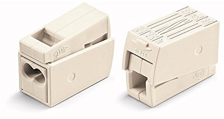 WAGO 224-112 Pluggable Terminal Block, 1 Ways, 300 V, 20 A, 18 AWG, 16 AWG (25 pieces)