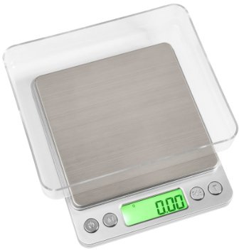 ON BALANCE Envy NV-500 Digital Pocket Scale 500 x 0.01g Includes Two Expansion Trays