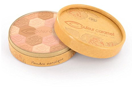 Couleur Caramel Poudre Mosaïque Éclat du teint Mat 232 Peau claire