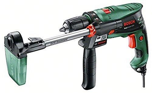 Bosch Home and Garden Perceuse à percussion - EasyImpact 550 (livré dans un coffret avec l’assistant de perçage) Vert