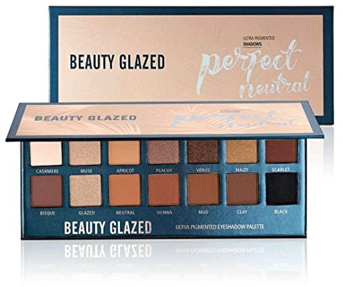 Beauty Glazed palette di ombretti con 14 colori altamente pigmentati, matte e shimmer