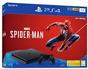 CONSOLA SONY PS4 SLIM 1TB + MARVEL SPIDERMAN
