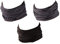 Hilltop 3er Set Motorrad Multifunktionstuch, Schlauchtuch, Halstuch, Sporttuch in den neuesten Designs, 3er Set/Farben:black grey selection