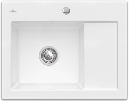 Villeroy & Boch VB-3312 02 R1 SUBWAY 45 COMPACT Spülbecken, White