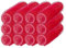 PONIK'S PROFESSIONAL - Haarrollen Lockenwickler, Lockenwickler Selbsthaftend Set, Haar Roller 12 Stücke, Haarrollen Locken 13mm, Selbst Griff Locken - rot