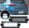 NSLUMO 2pcs LED Kennzeichenbeleuchtung Kompatibel mit Hyundai I30 Nur GD Nicht Kombi 2012-up Für Kia Ceed ab 2012-up LED Tag Lampen