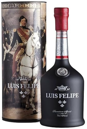 Brandy Luis Felipe de 70 cl - D.O. Brandy de Jerez - Bodegas Rubio (Pack de 1 botella)