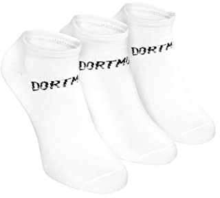 Borussia Dortmund Unisex Bvb Sneaker 3er Pack Socken, Weiß, 35-38 EU