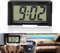 Mini Auto Uhr, Fahrzeug Elektronische Digitaluhr, LCD Digital Clock, Fahrzeug Auto Clock, Mini Table Car Armaturenbrett, Schreibtisch Uhr mit Klebepad, Mini Auto Armaturenbrett