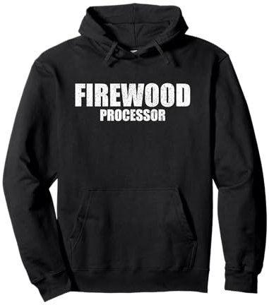 Firewood Processor Funny Entrepreneur Pullover Hoodie