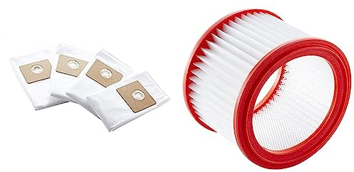 Nilfisk Filterbeutel 22L/30l (4 Stück, für Nilfisk Multi II Staubsauger mit 22- und 30-Liter-Kanistern & Filter Kit