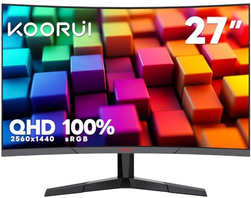 Koorui 24N1A Moniteur PC 61 cm [24] 1920 x 1080 pixels Full HD Noir (Koorui 24N1A 24' VA Full HD 1920 x 1080 Moniteur d'affaires)
