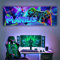 tjapalo® vz122 Poster Personnalisé Prenom Gamer - Deco Chambre Ado Gaming - Affiche Personnalisée Enfant Murale - Garcon (70x24cm)