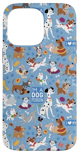 Disney Dogs I’m a Dog Person Blue Case for iPhone 14 Pro Max