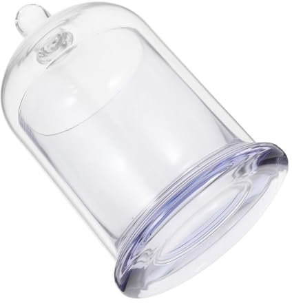 Zerodeko Bougeoir en Forme de Cloche en Verre pour Bougies Décoratives pour La Détente Et La Romance