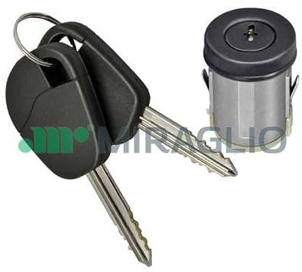 Serrure avec clé de hayon arrière compatible avec Citroen Jumpy