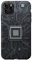 Carcasa para iPhone 11 Pro Max Placa base Microchip Circuito Negro TI Fondo de computadora