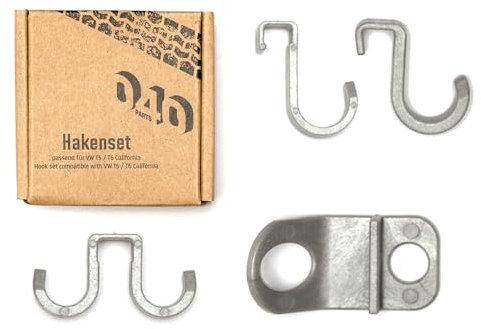 mixcover 040 Parts robustes 4er Hakenset für deinen Schrank im VW T5 T6 T6.1 California