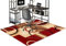 Heavy Duty Office Chair Mat for Carpeted and Hardwood Floors Desk Chair Mat Non Slip Office Carpet Protector Computer Gaming Chair Mat Rolling Chair Mat 120 x 160 cm