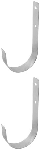 IMIKEYA Soporte De Inoxidable Para Flotadores De Salvamento Gancho De Pared Resistente Para Piscinas y Diseño Compacto y Moderno Capacidad Alta Para Sostener Elementos Pesados