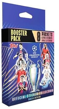 Topps UCL Champions League Sticker 2024/25 / 1x Eco Pack Blister